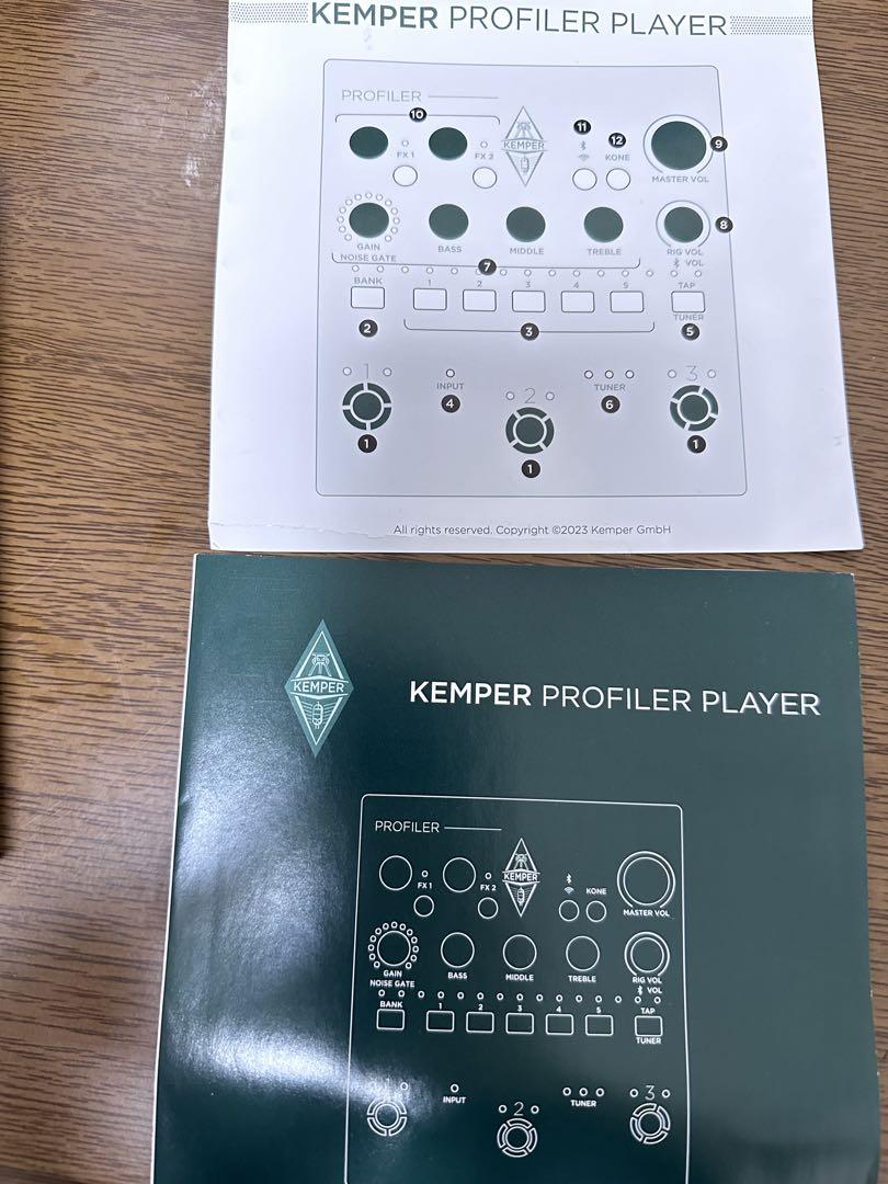 ギター KEMPER PROFILER PLAYER