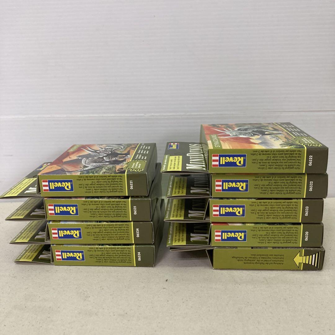 【未組立★６種９点セット】MINI DINOS　Revell　恐竜　プラモデル