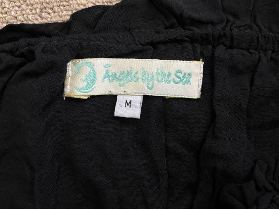 ☆美品☆Angels by the Sea ブラック ワンピース M ☆美品☆Angels by the Sea ブラック ワンピース M