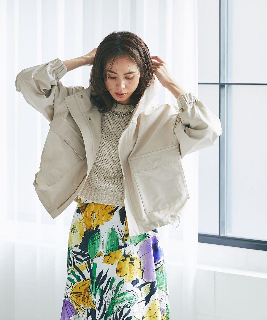 好評即納 新品 La boutique BonBon フーディーショートブルゾン mWscf-m62096614981 送料無料人気SALE