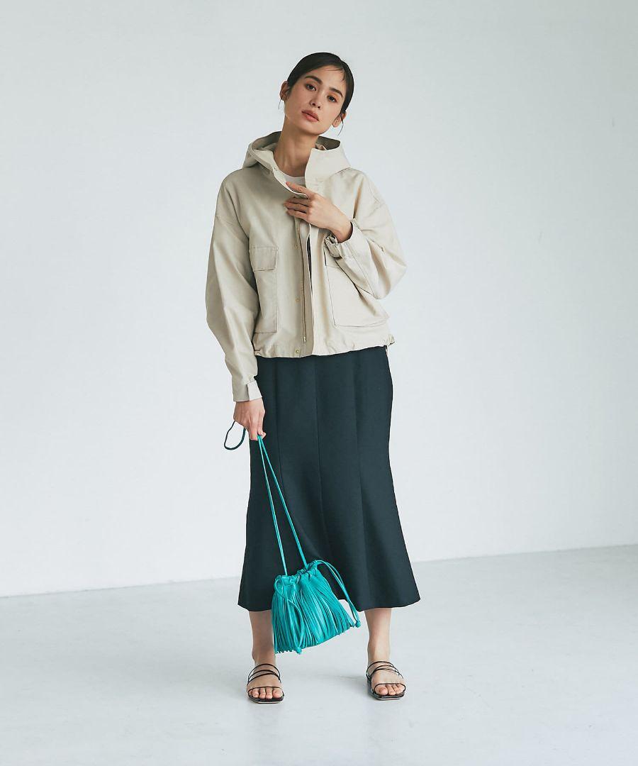 好評即納 新品 La boutique BonBon フーディーショートブルゾン mWscf-m62096614981 送料無料人気SALE