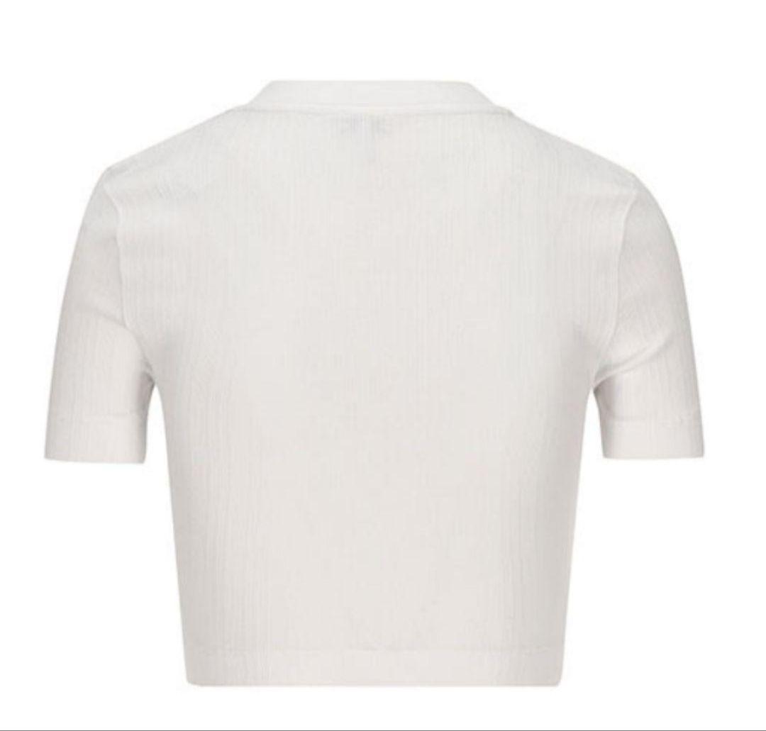 LOEWE/ロエベ/アナグラムクロップドTシャツ/トップス/新品/白/刺繍ロゴ LOEWE/ロエベ/アナグラムクロップドTシャツ/トップス/新品/白