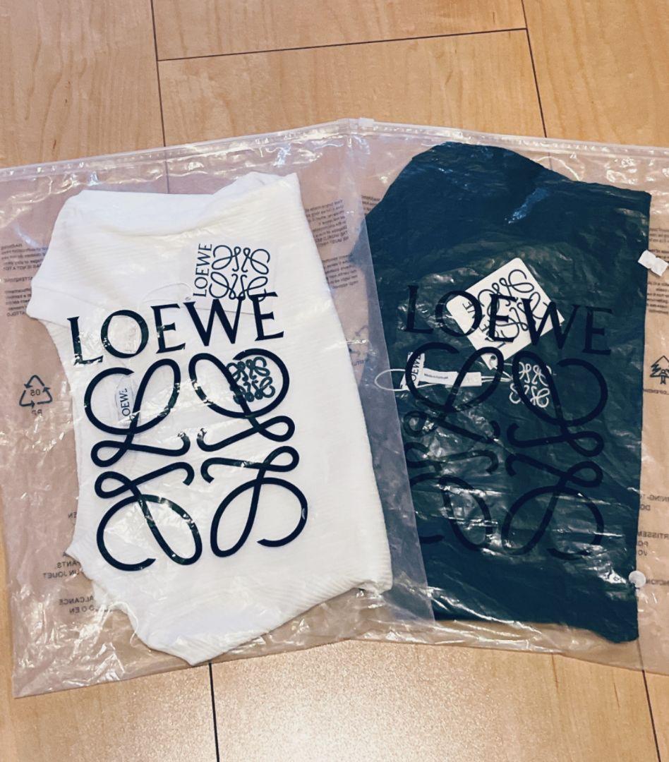 LOEWE/ロエベ/アナグラムクロップドTシャツ/トップス/新品/白
