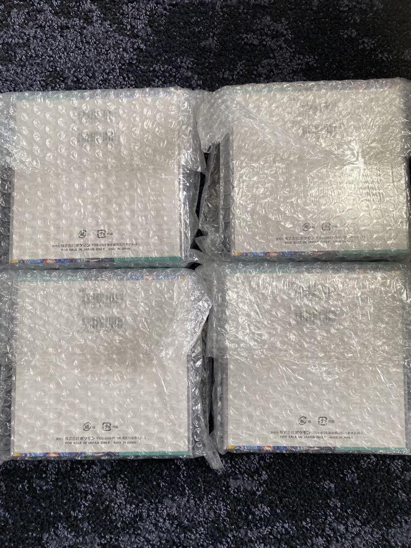 新品未開封ポケモンカードゲームステラミラクルBOXシュリンク付き4箱
