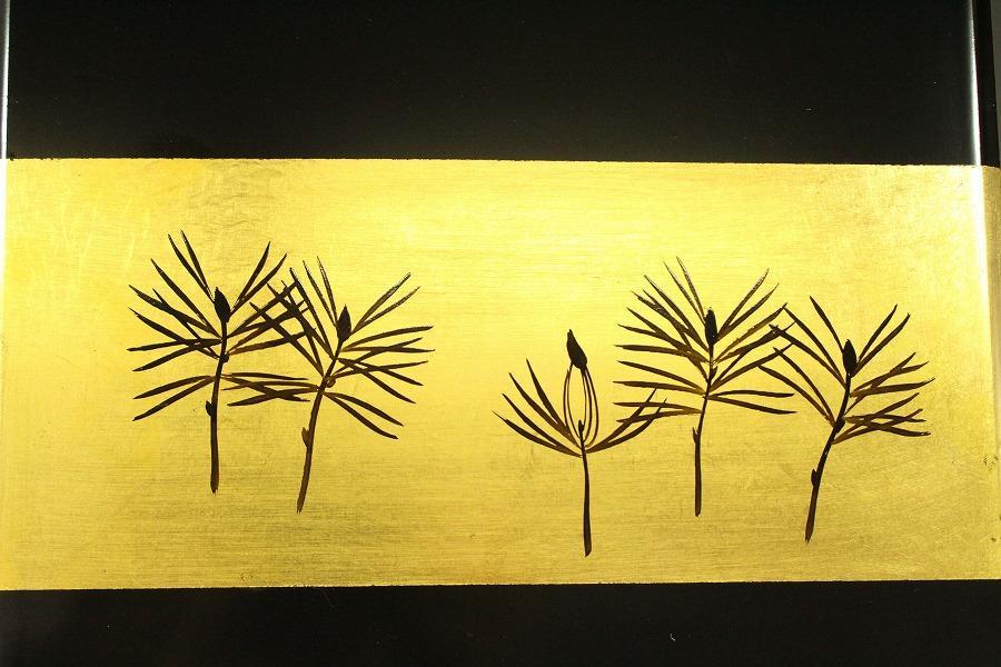 平安 象彦 京漆 蒔絵 手文庫 共箱(メ1323)