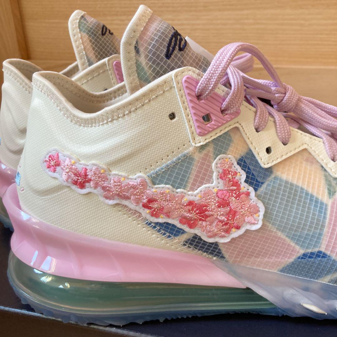 とデザイナ☾ ナイキ LEBRON18 LOW SAKURA 4fokZ-m62099197973 レブロン18 ロー サクラ であるピン