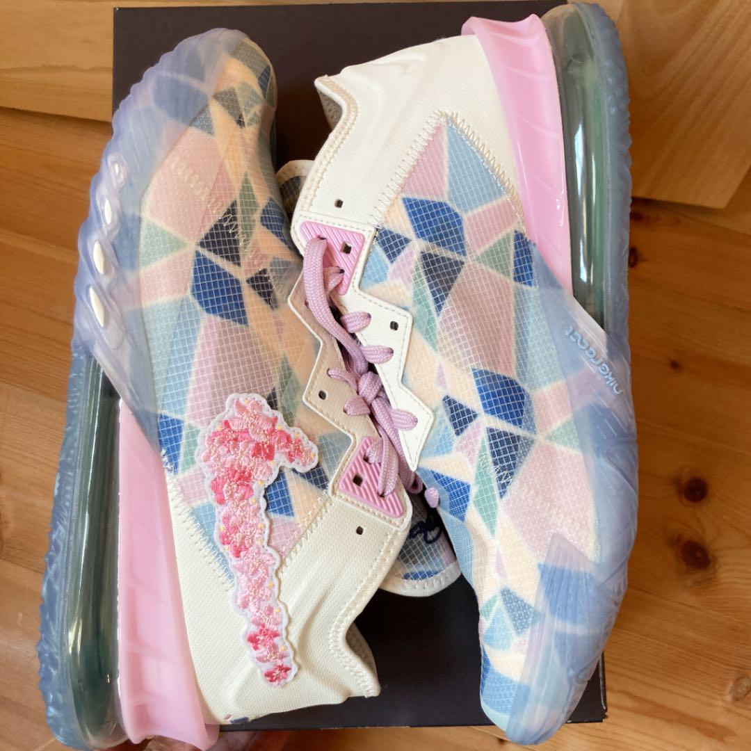 とデザイナ☾ ナイキ LEBRON18 LOW SAKURA 4fokZ-m62099197973 レブロン18 ロー サクラ であるピン