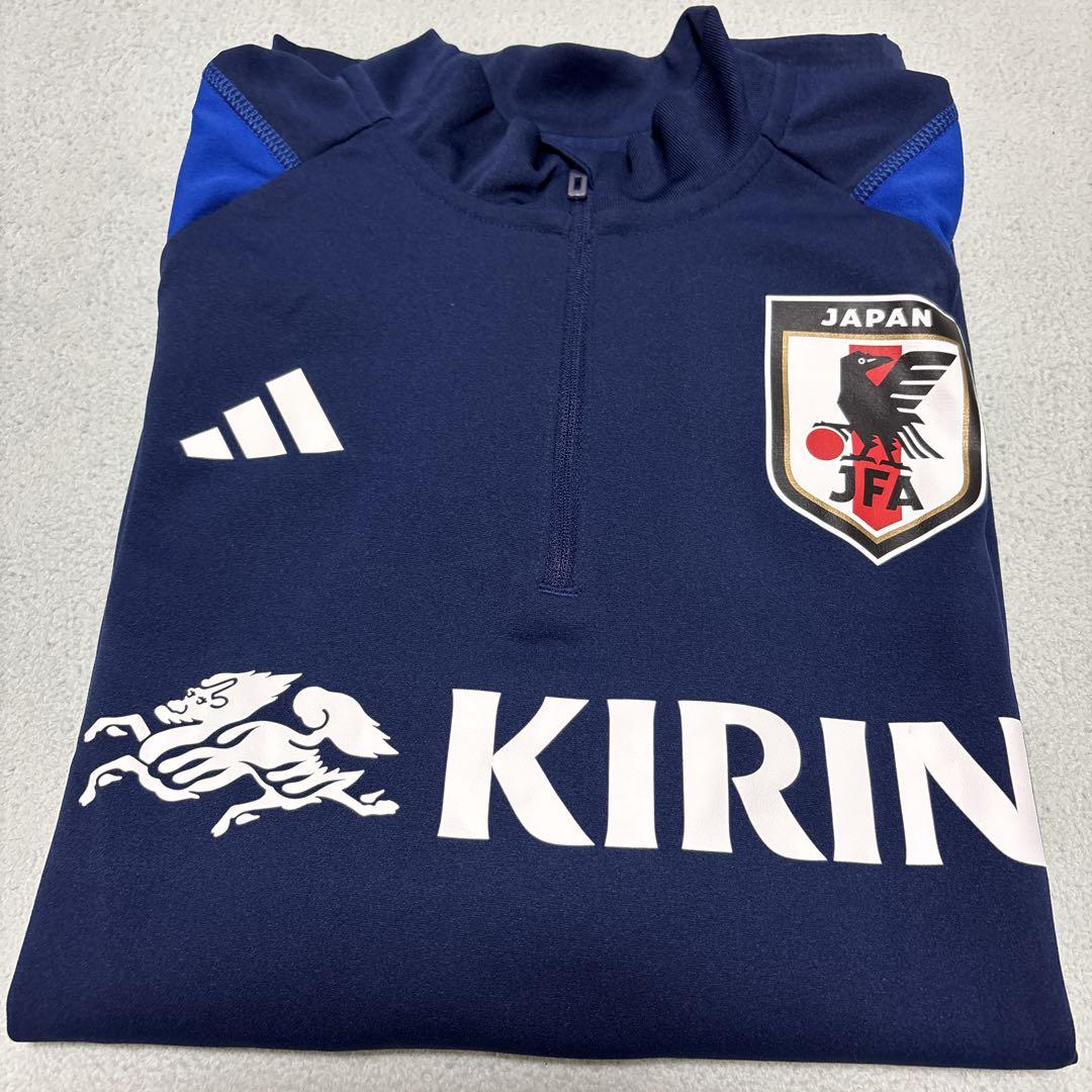 サッカー日本代表adidas ジャージ ネイビー/ブルー