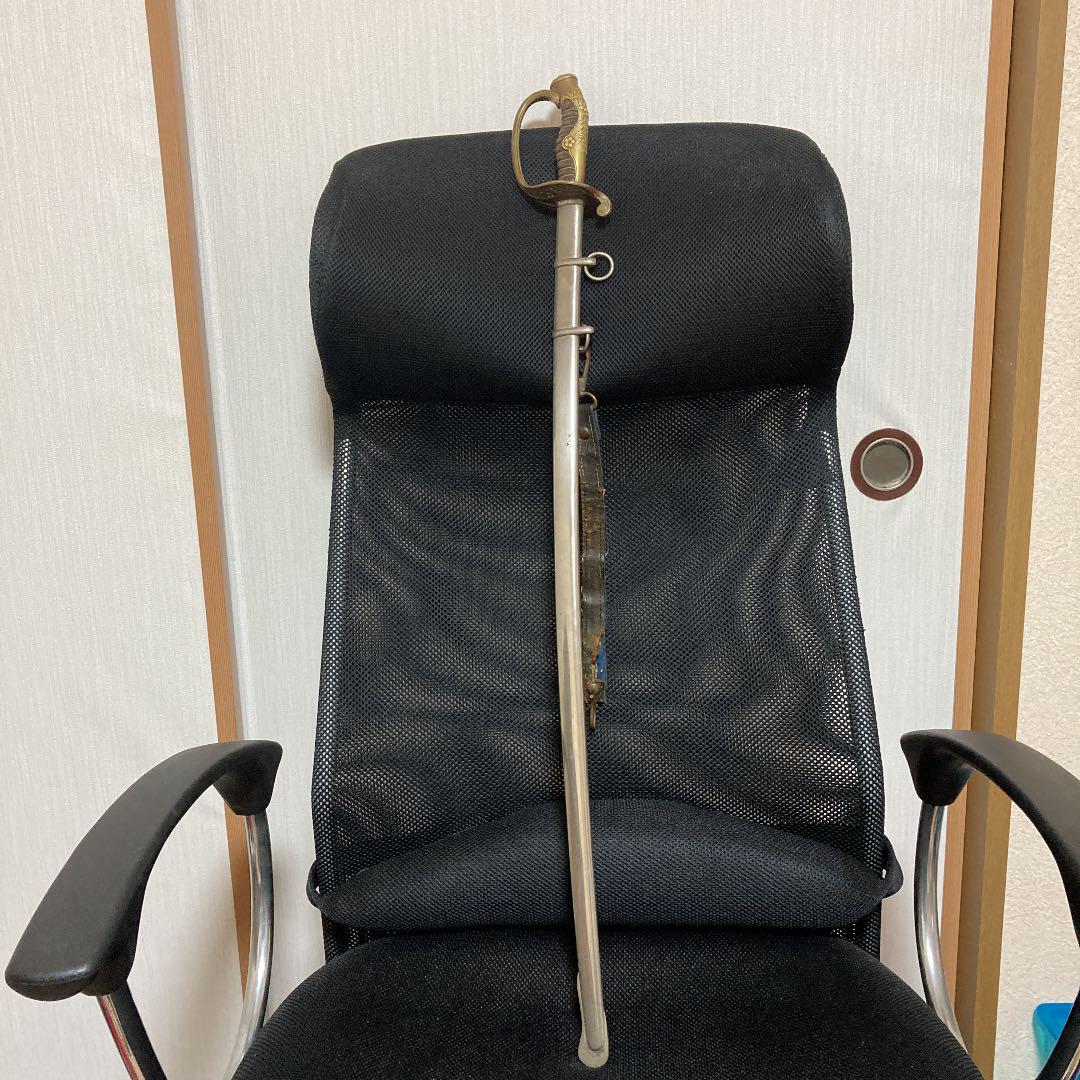 サーベル、鍔、刀、日本刀、模造刀、刀装具、骨董品、アンティーク、武具、古美術