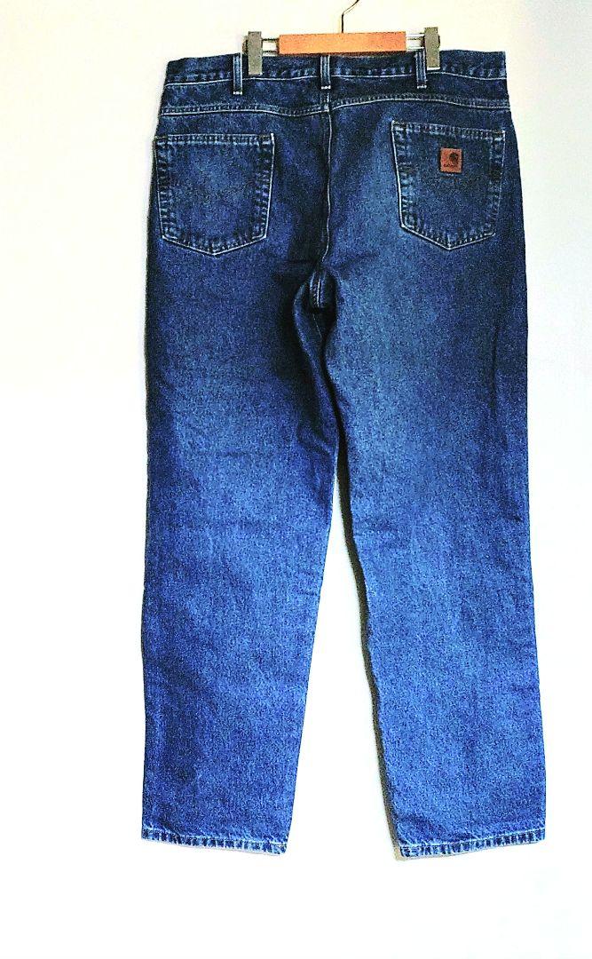 ⬛Carhartt ストレートデニム《USED美品》 【38✖32インチ】