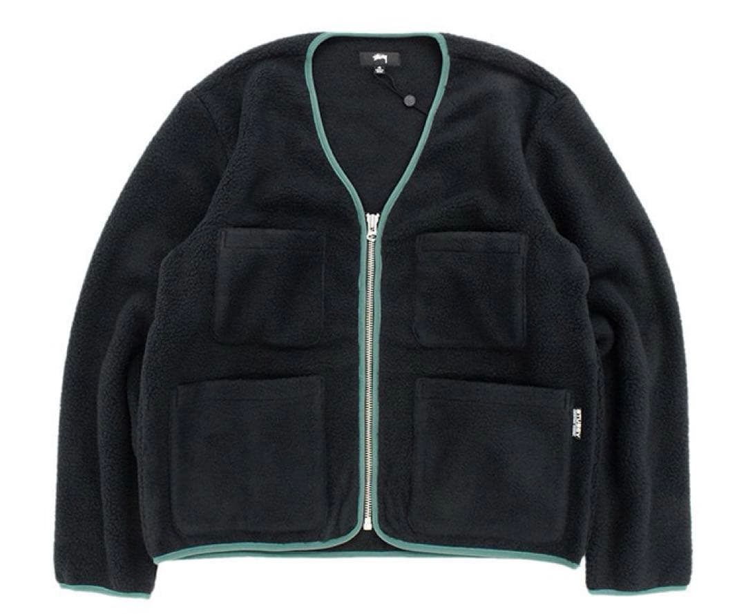 STUSSY Polar Fleece CardiganM