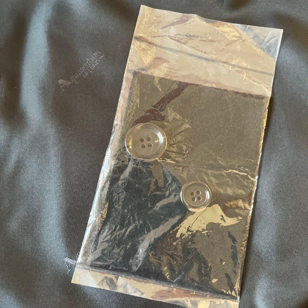 アクアスキュータム / ステンカラーコート アンゴラウール黒 アクアスキュータム / ステンカラーコート アンゴラウール黒