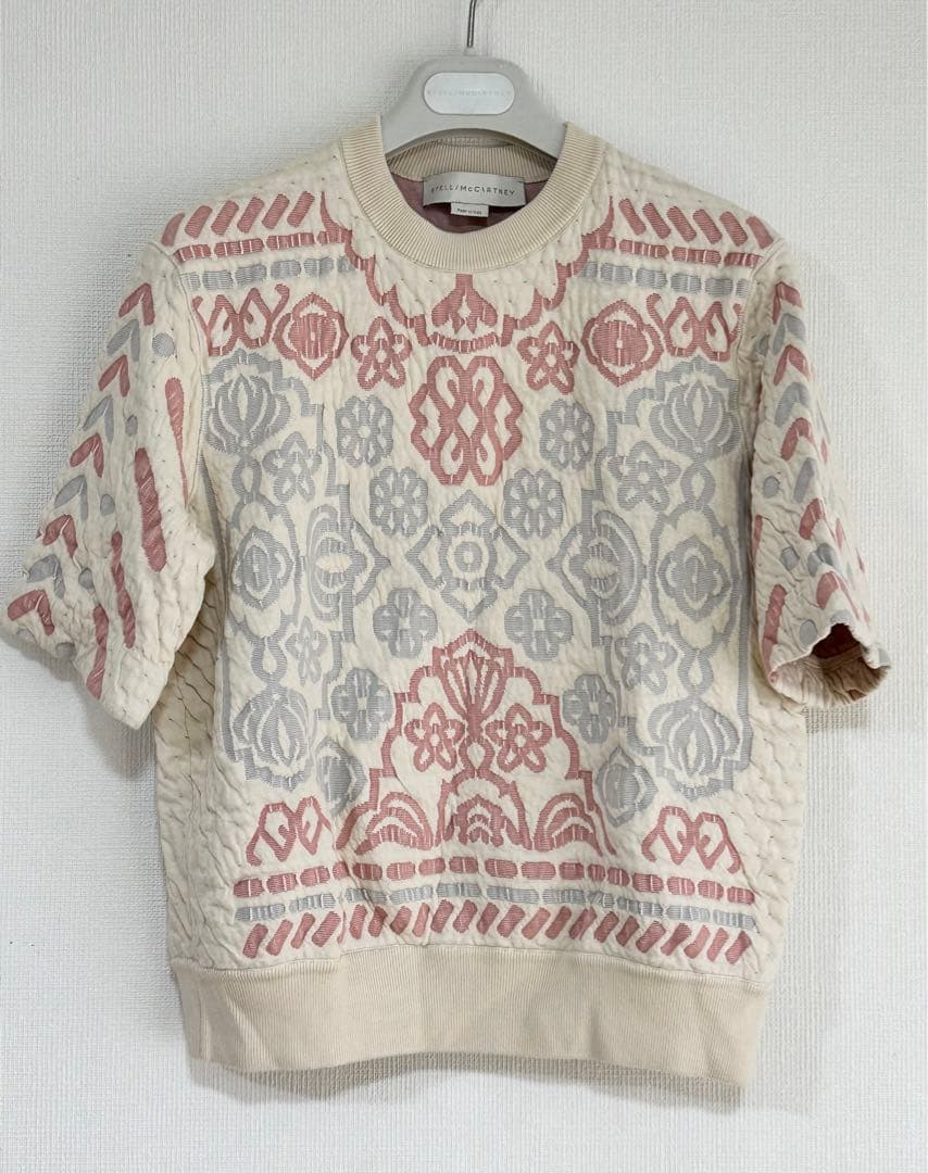 ステラマッカートニー　トライバルフラワー　ジャガードトップス34サイズ