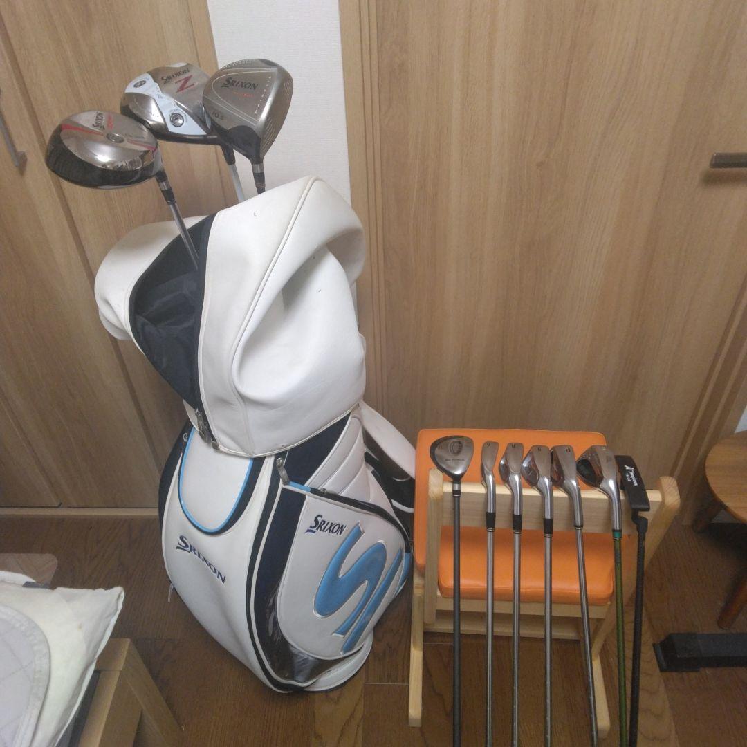 Srixon メンズクラブセット キャディバッグ付 まとめ売り