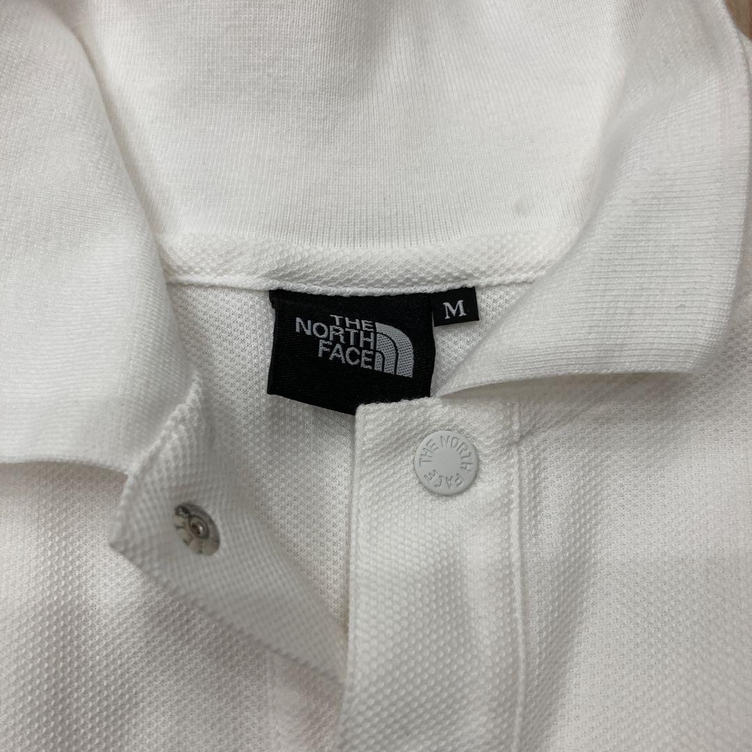 裕THE NORTH FACE ポロシャツ M ホワイト