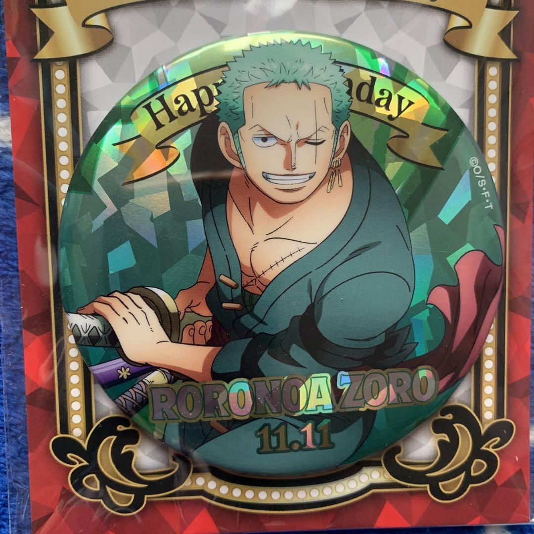 ロロノア・ゾロ バースデー記念缶バッジ ONE PIECE』バースデイ缶バッジ ロロノア・ゾロ BE4