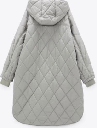 美品ラベンハムキルティングジャケット グレー フード付き グレー フード付き キルティングジャケット お値下げ LAVENHAM