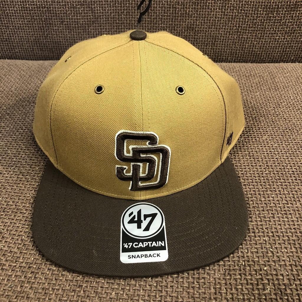 47 BRAND サンディエゴ パドレス 2トーン ベースボールキャップ