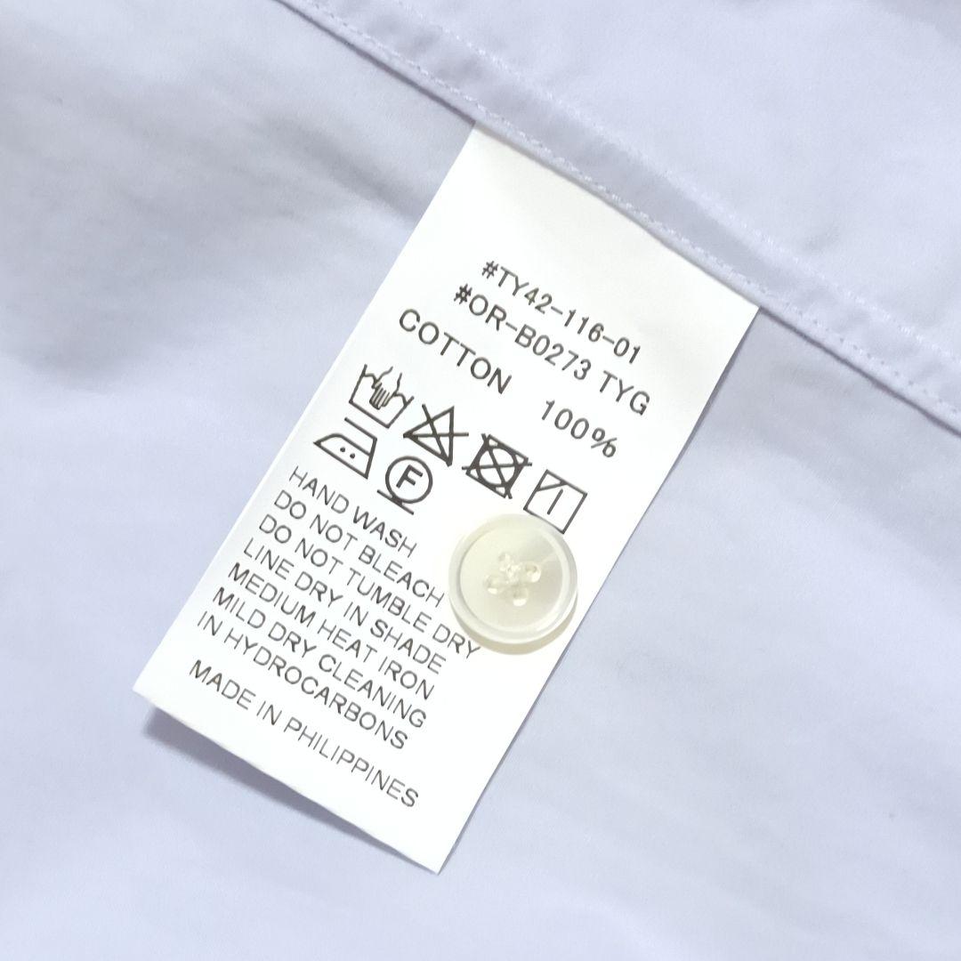 定番人気 オーシバル バンドカラーコットンシャツ ブラウス