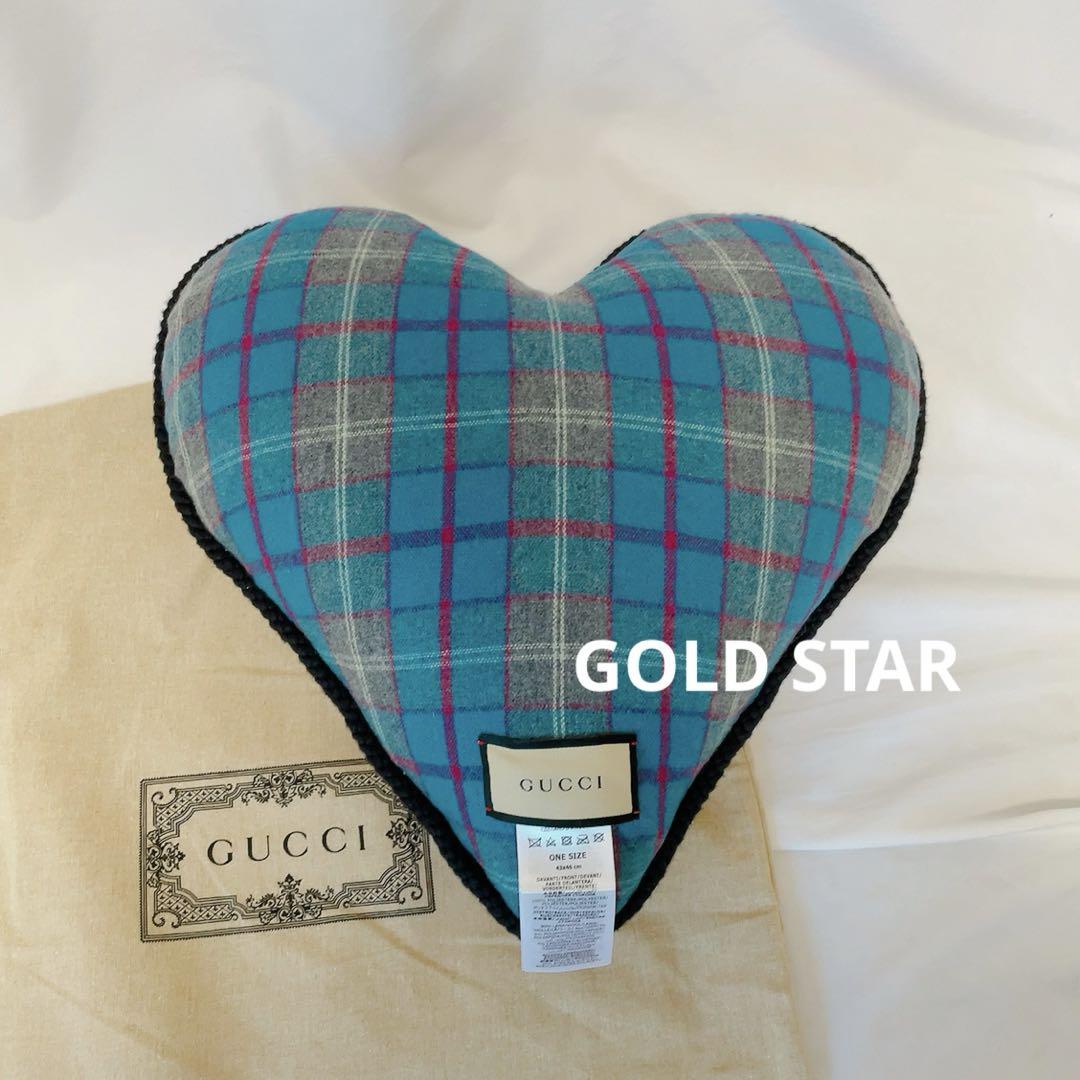 【GUCCI】“ELISIR OF LOVE” デコラティブ クッション ハート GUCCI】“ELISIR OF LOVE” デコラティブ クッション ハート