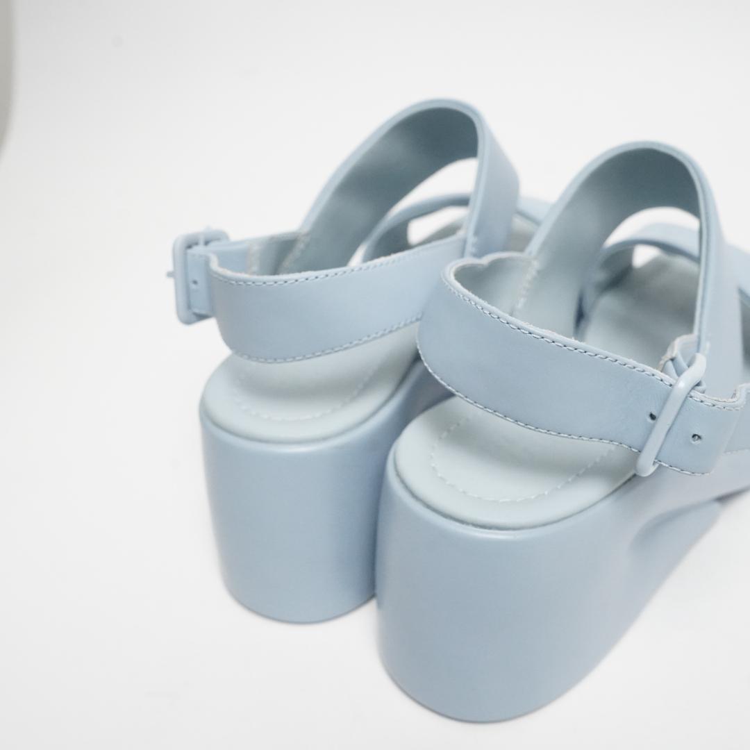 【未使用級】カンペール KAAH サンダル 厚底 ストラップ 24cm 未使用級】カンペール KAAH サンダル 厚底 ストラップ 24cm
