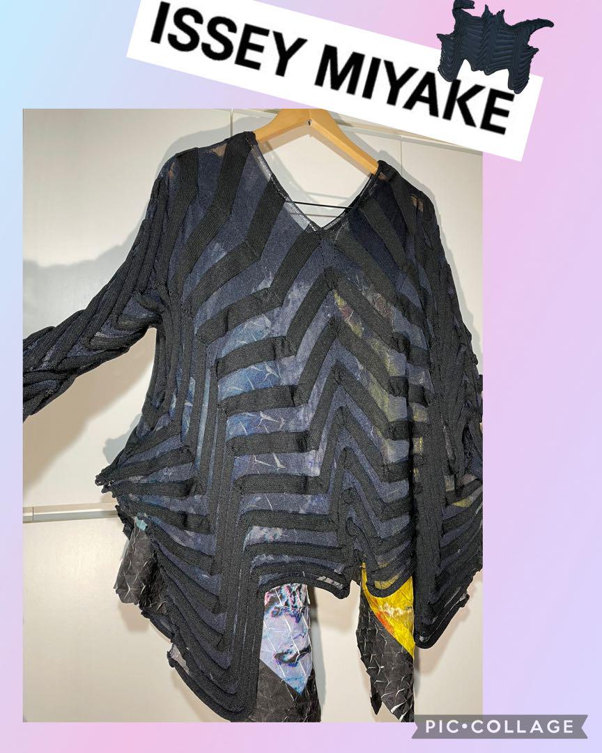 イッセイミヤケ 3Dニット トップス issey miyake - メルカリ