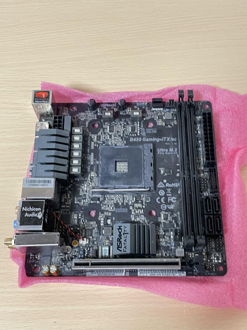 ASRock > Fatal1ty B450 Gaming-ITX/ac