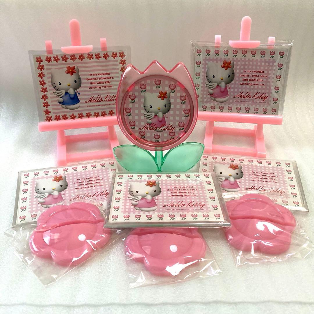 当時物 1997年 カオハナキティ ハローキティ サンリオ 写真立て エンジェル