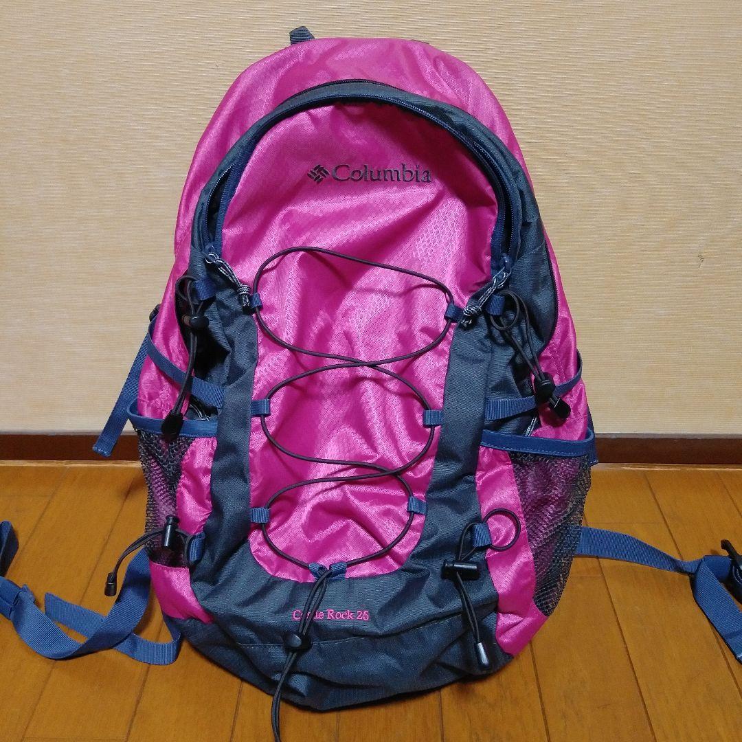 Columbia 25L　ピンク・グレー
