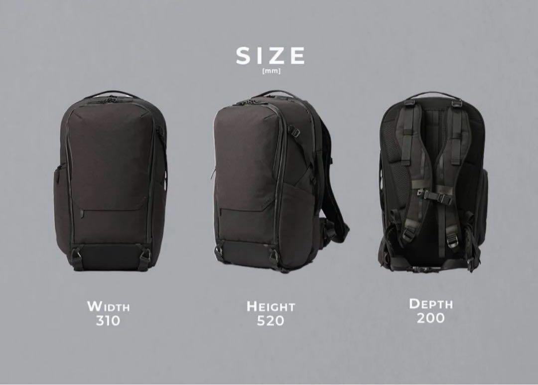 【新品】35L ALPAKA ELEMENTS TRAVEL BACKPACK