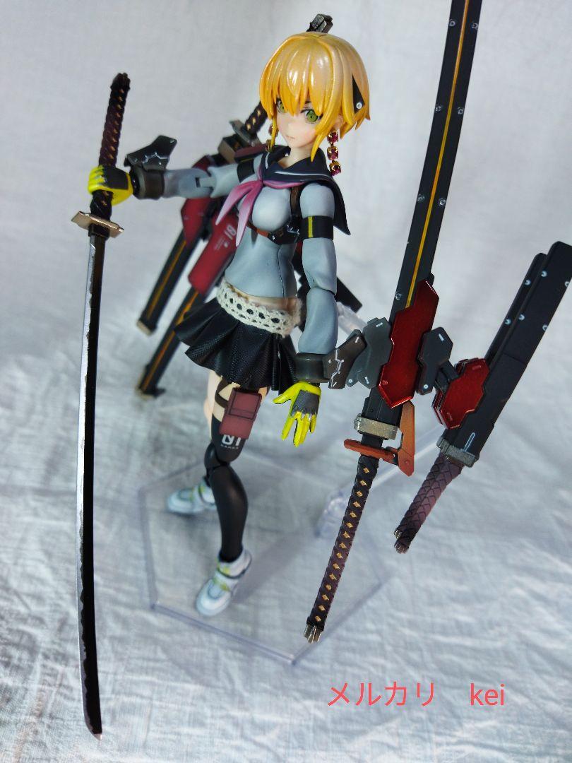 PLAMAX 重兵装女子高生 壱 Early 塗装完成品 美プラ