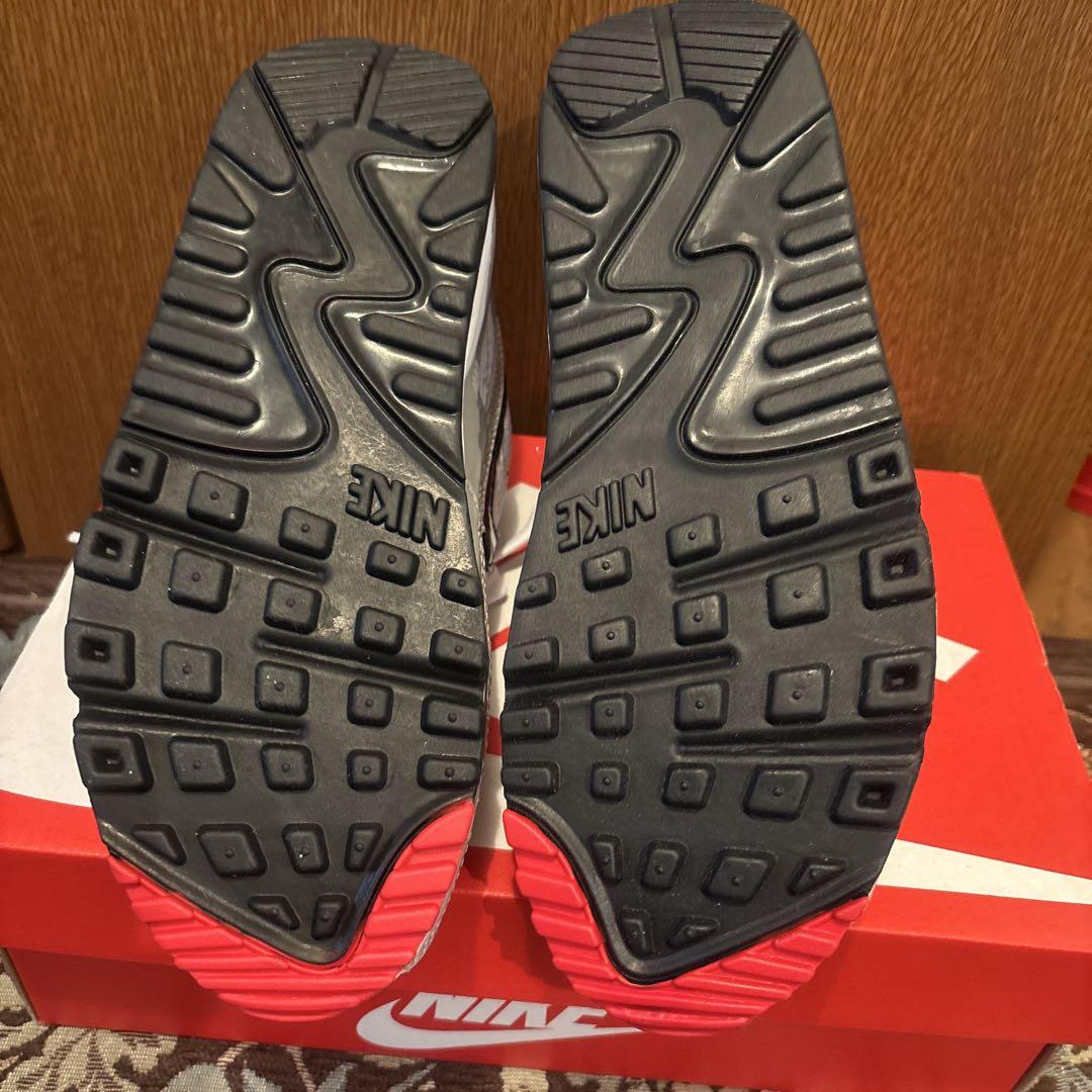 NIKE AIR MAX 90 ナイキエアマックス90ホワイト/ブラック/レッド