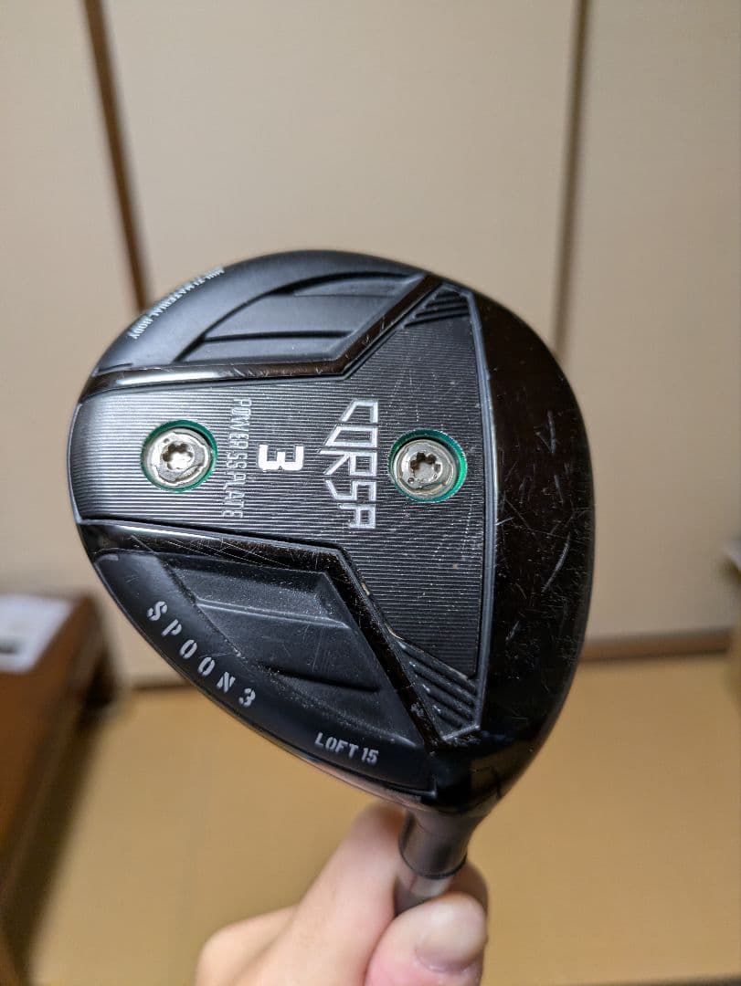 高反発加工 バルドコルサ 3番ウッド ミニボックスBALDO