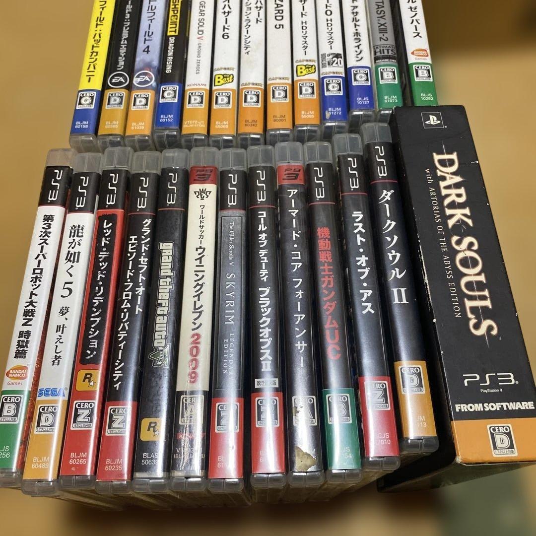 PS3 ゲームソフト 26本セット傷や汚れあり UP786_INFO