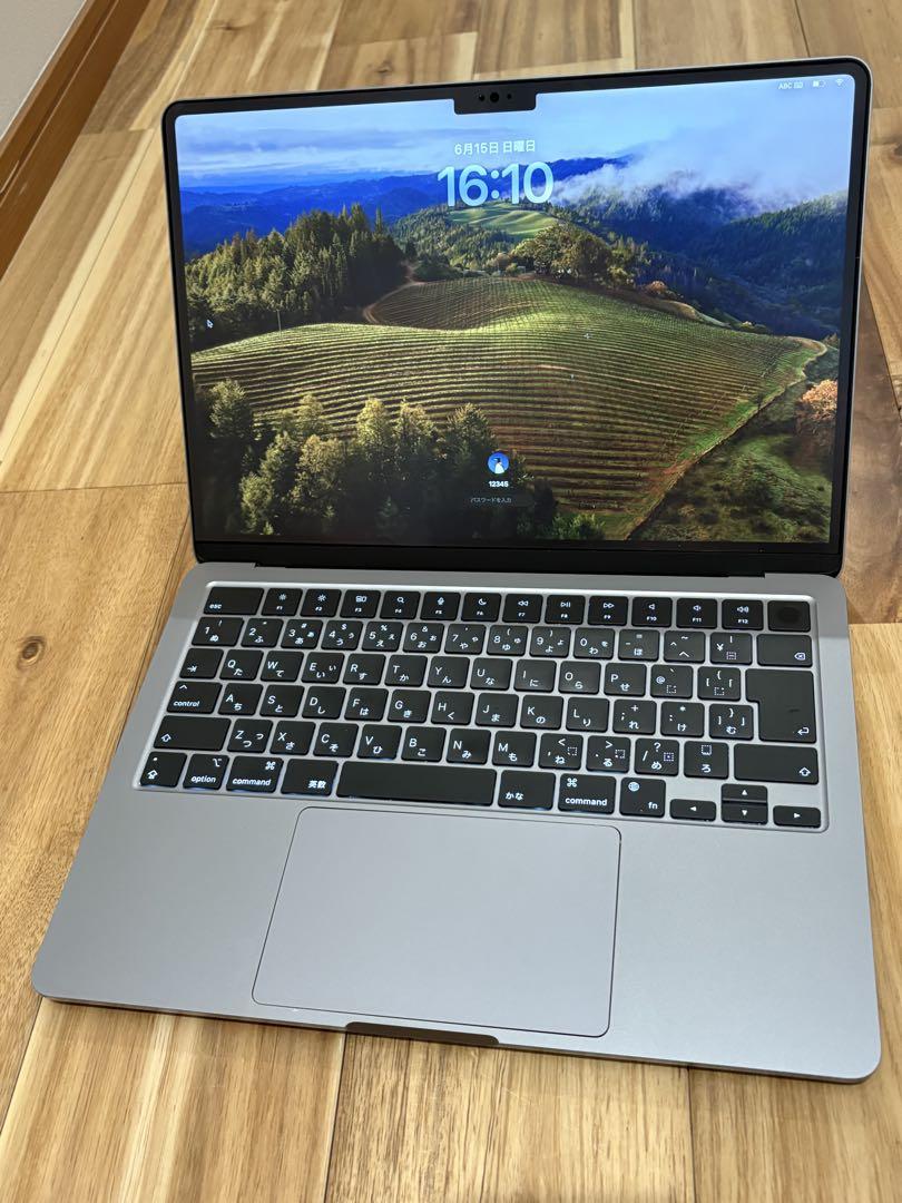 M2/MacBook Air/2022/SSD512GB/メモリ8GB