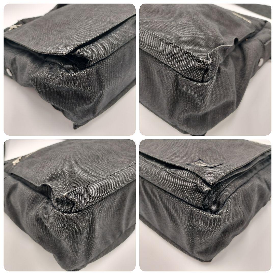 ポーター PORTER メッセンジャーバッグ スモーキー 斜め掛け グレー