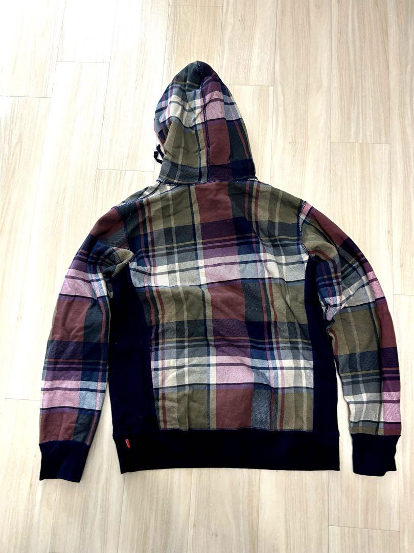 Supreme チェック柄 パーカー