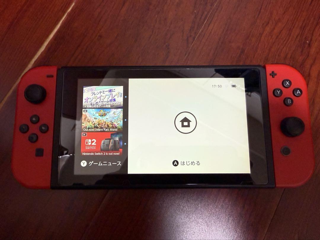 NintendoSwitch 本体 proコントローラー2台 ケース付き - メルカリ