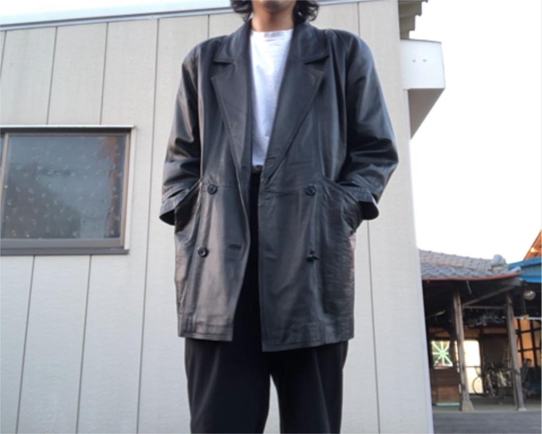 レザージャケット　レザーコート　本革　ライダース　ヴィンテージ　vintage