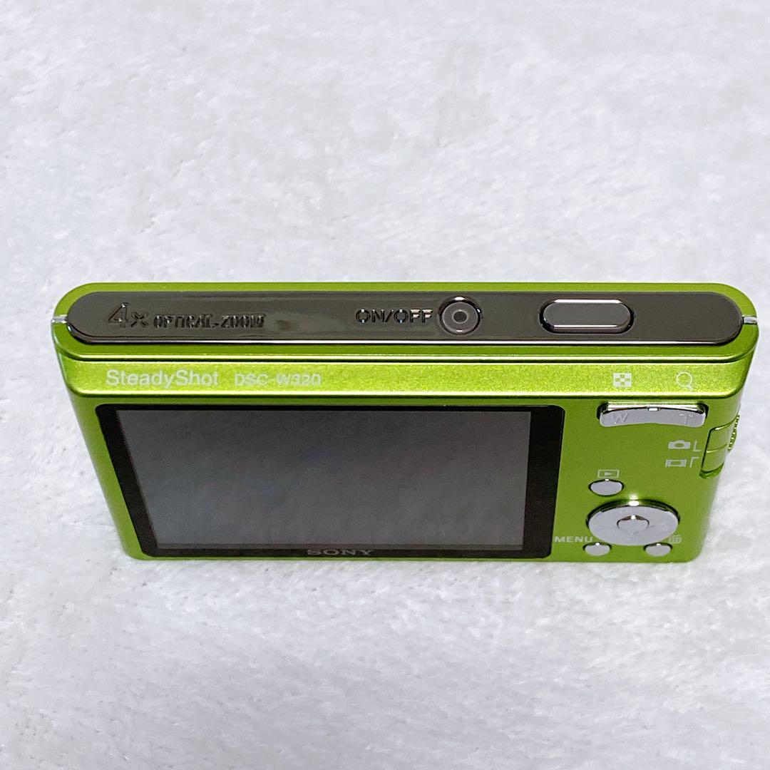 ジャンク SONY ソニー サイバーショット DSC-W320 イエロー