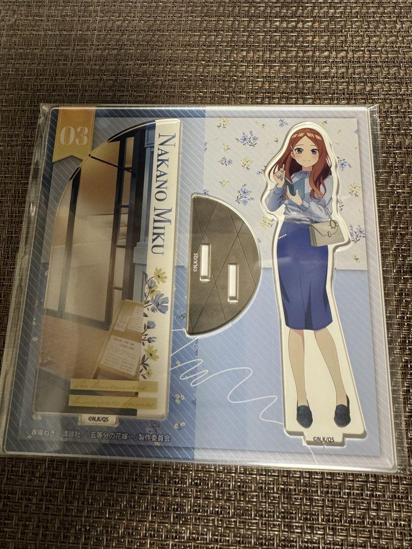 五等分の花嫁アルジャーノンプロダクト通勤スタイルクリア