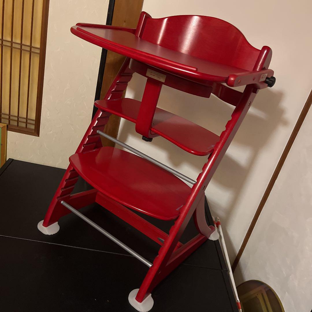大和屋　すくすくチェア　EN レッド　状態美品寄り✨　最安値✨