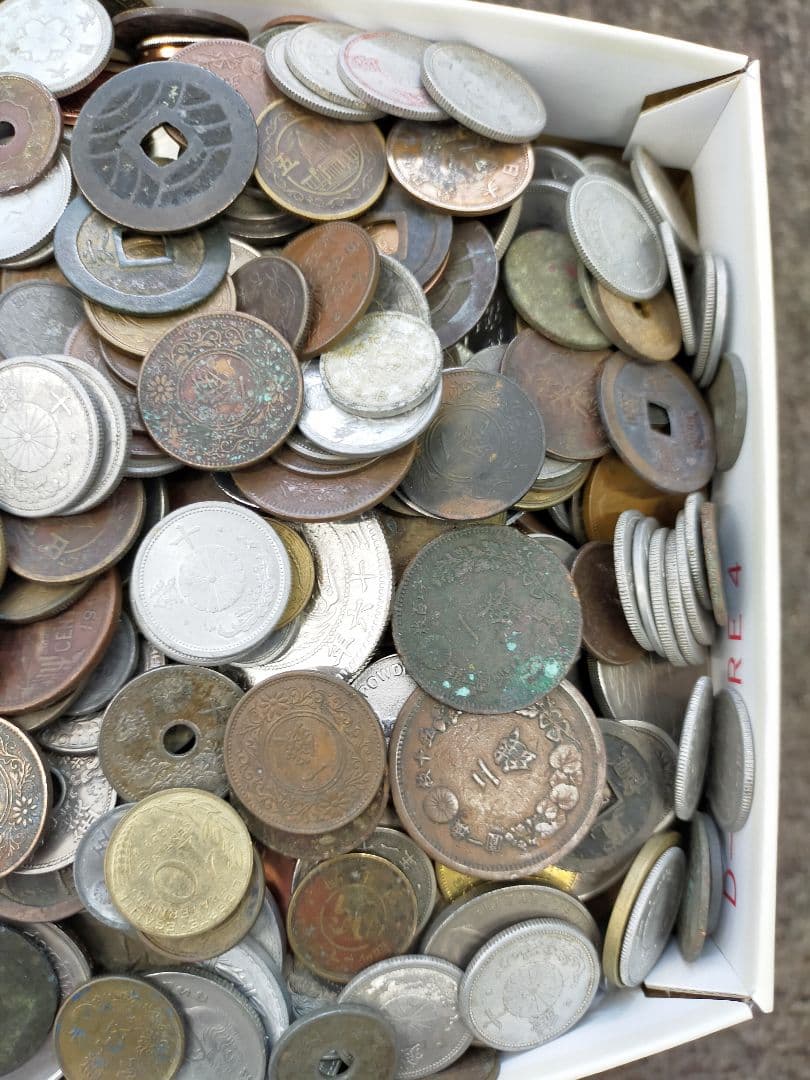 古銭 海外 日本 無選別 アンティーク 16KG まとめ | grocerybazaar.store