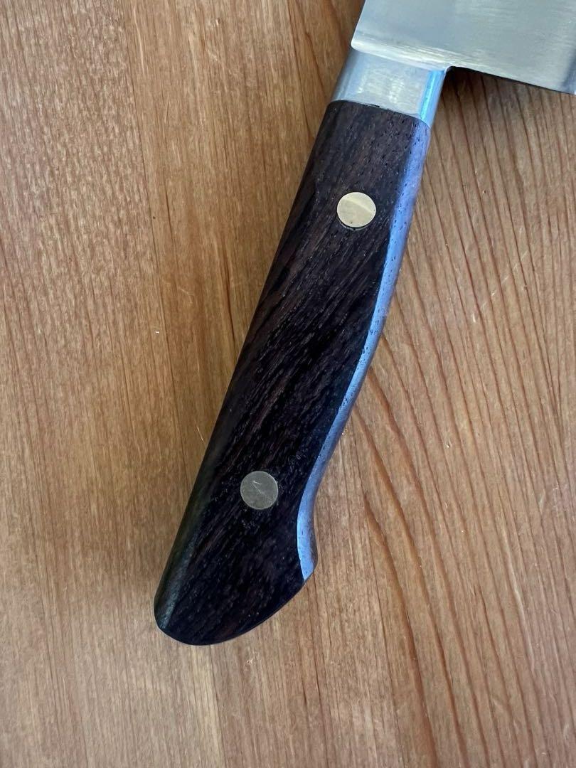 正本総本店　最上　牛刀包丁24cm 最高級炭素鋼 紫檀柄　刃物　ナイフ　研ぎ済み