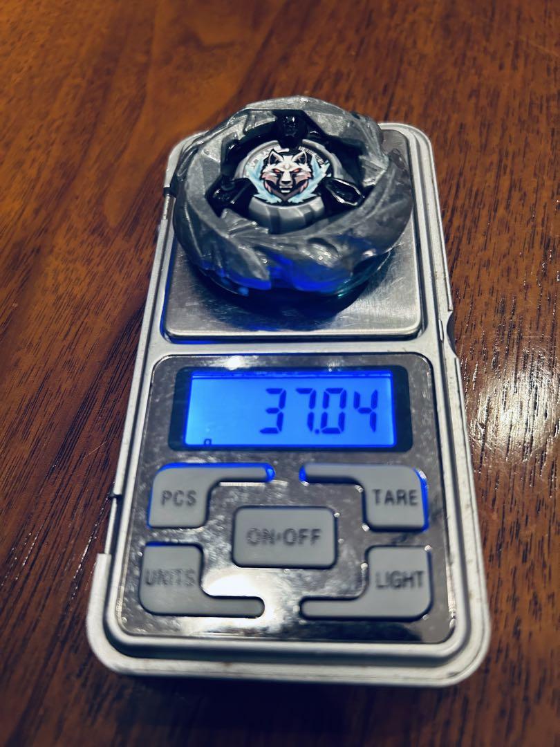 ベイブレードx　beybladex　シルバーウルフ 超重量級個体　37g超え