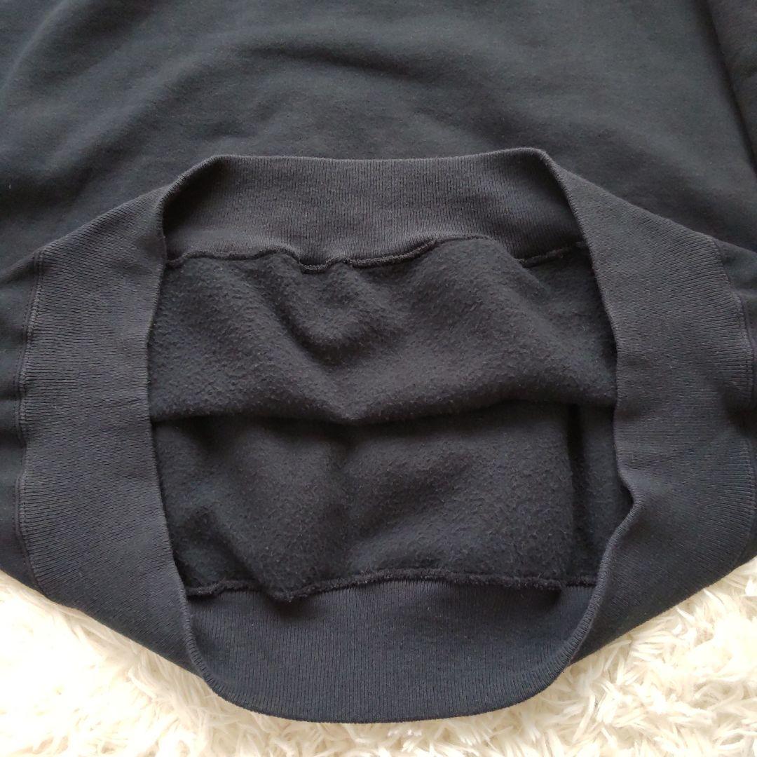 90s USA製 champion スウェット 前V ガゼット　 黒　2XL
