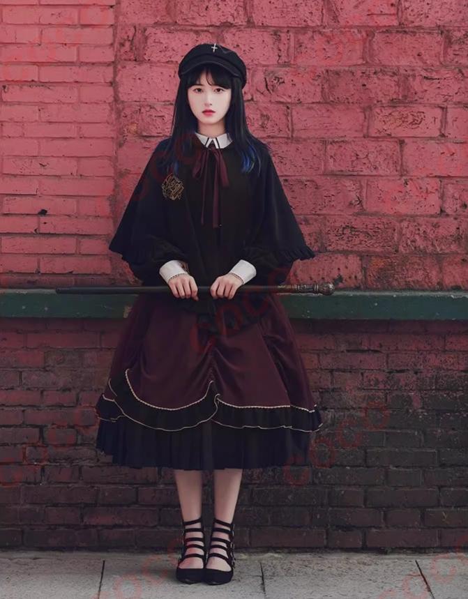 オリジナル lolita 見習魔法使い ロリータワンピース2点セット