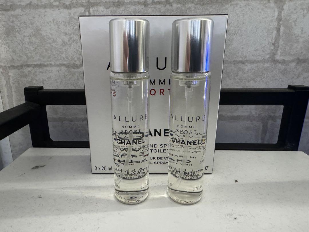 CHANEL ALLURE HOMME SPORT トラベルスプレー 2本セット