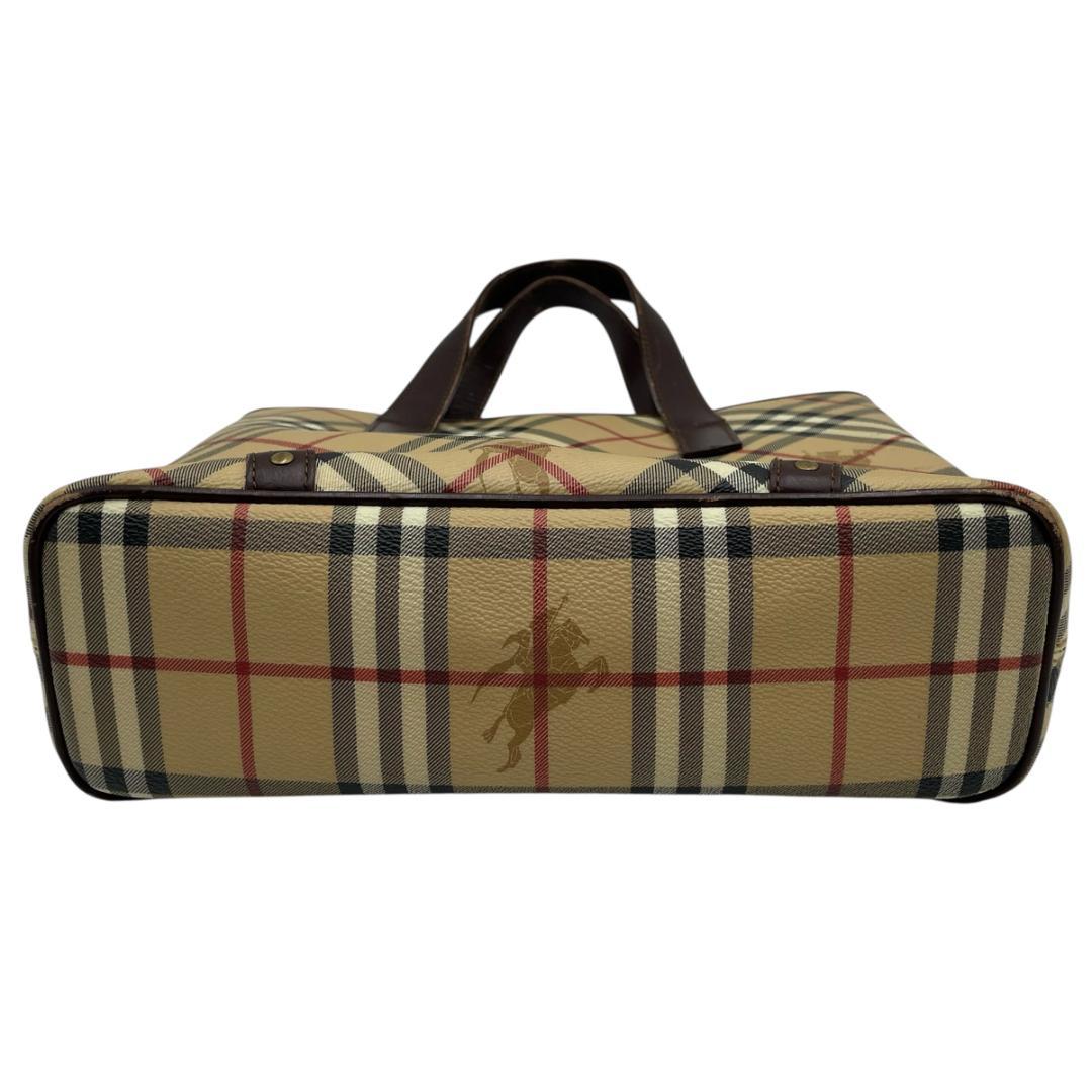 半額以下で買えるクーポン特集 BURBERRY/バーバリー ノバチェック柄 トートバッグ シャドー 旅行かばん・小分けバッグ