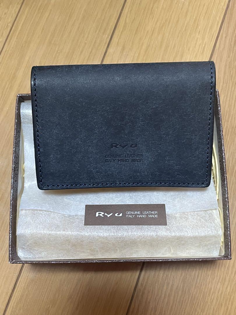 ryu （リュウ）岐阜発祥革ブランド 本革製品 名刺入れ